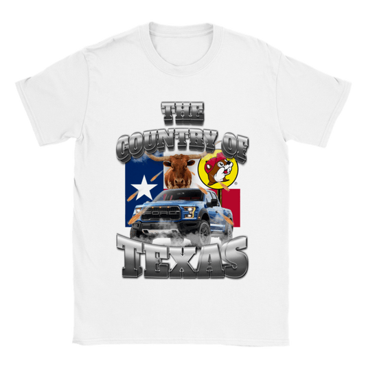 TEXAS: THE GREATEST COUNTRY IN THE WORLD SHIRT