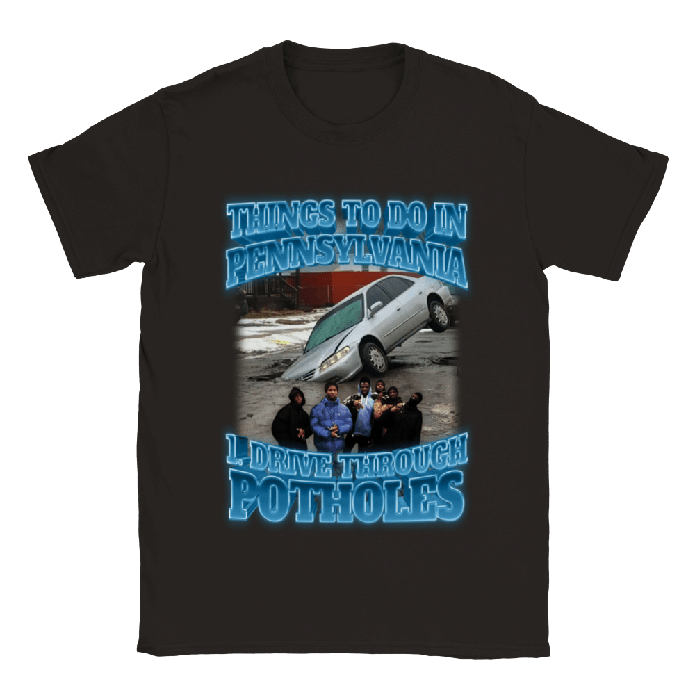 THINGS TO DO IN PENNSYLVANIA? DRIVE THROUGH POTHOLES