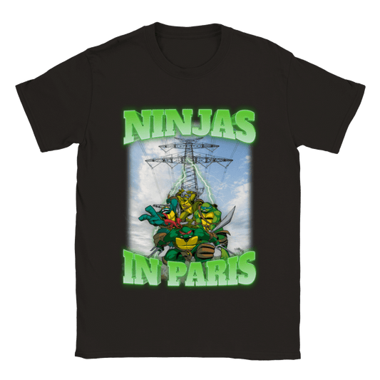 ULTIMATE NINJAS IN PARIS SHIRT 🐢