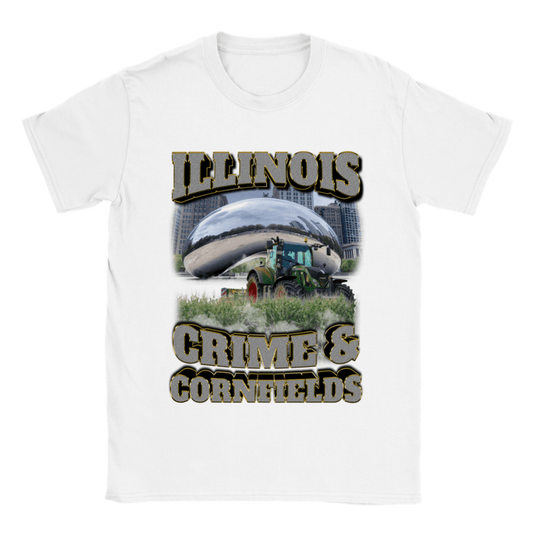 ILLINOIS: CRIME AND CORNFIELDS SHIRT