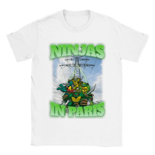 ULTIMATE NINJAS IN PARIS SHIRT 🐢