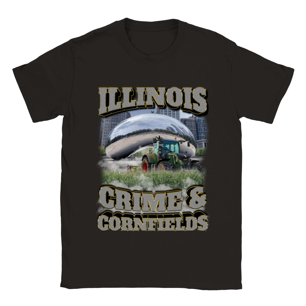 ILLINOIS: CRIME AND CORNFIELDS SHIRT